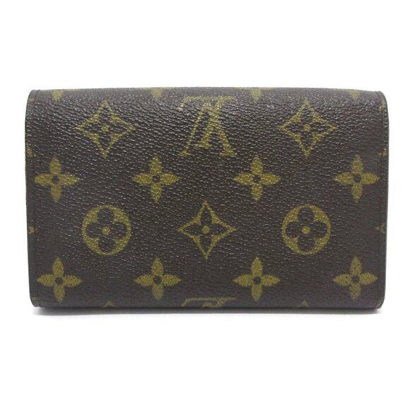 LOUIS VUITTON Porte Monnaie Tresor Monogram - Bifold Wallet 321-080725 - Picture 2 of 12